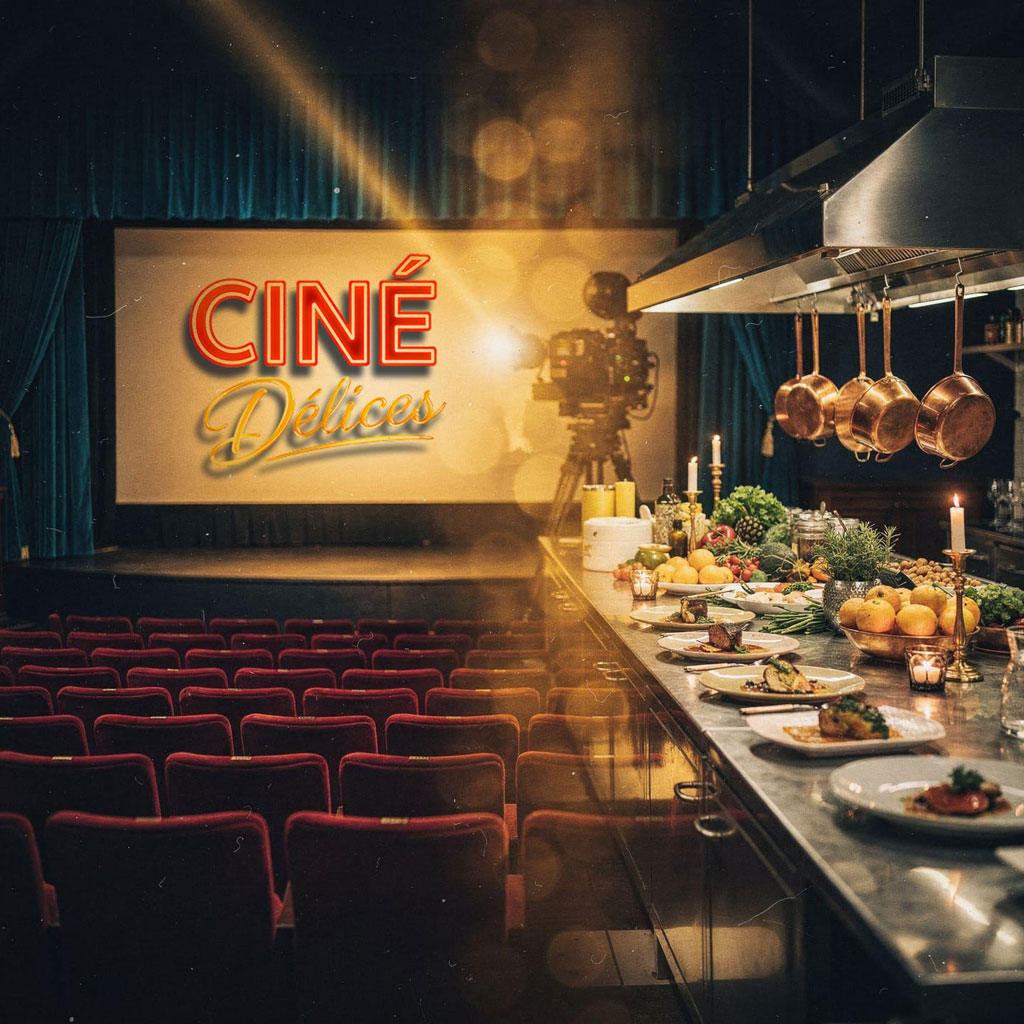 Ciné Délices, univers cinéma et cuisine